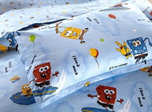 南通家纺厂家直销 卡通斜纹全棉活性枕套，品质与趣味的完美结合